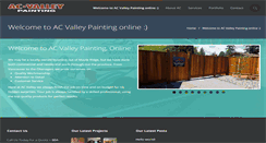 Desktop Screenshot of acvalleypainting.ca